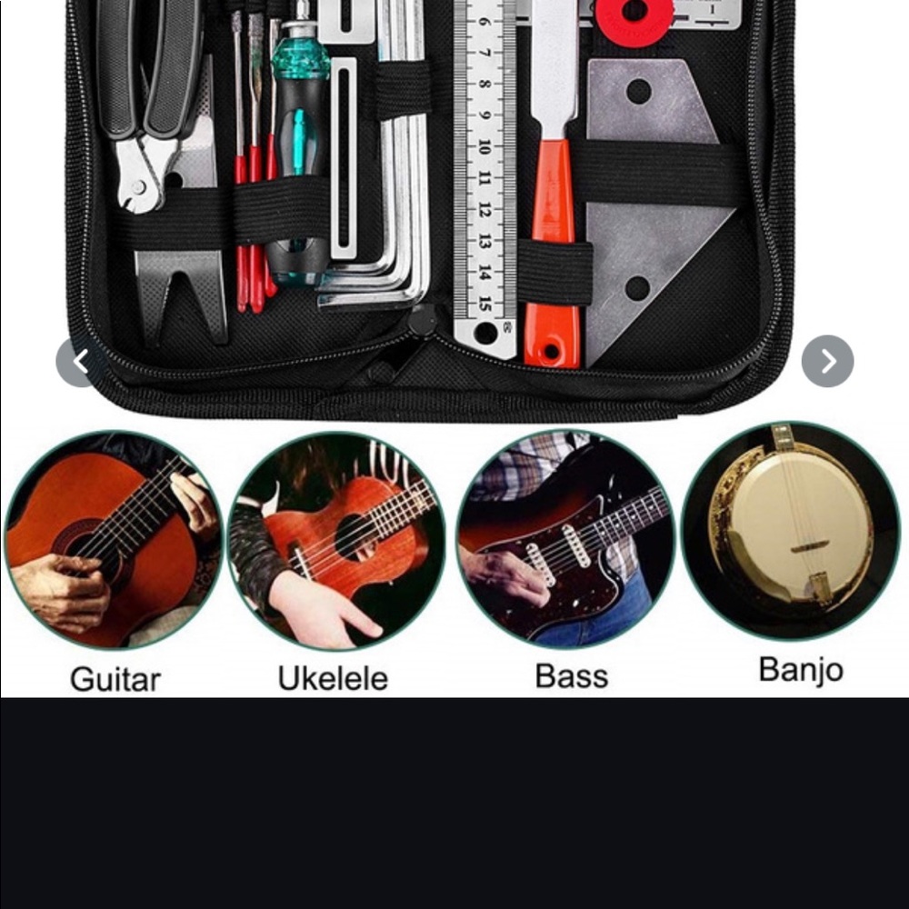 Guitar tools kit repair